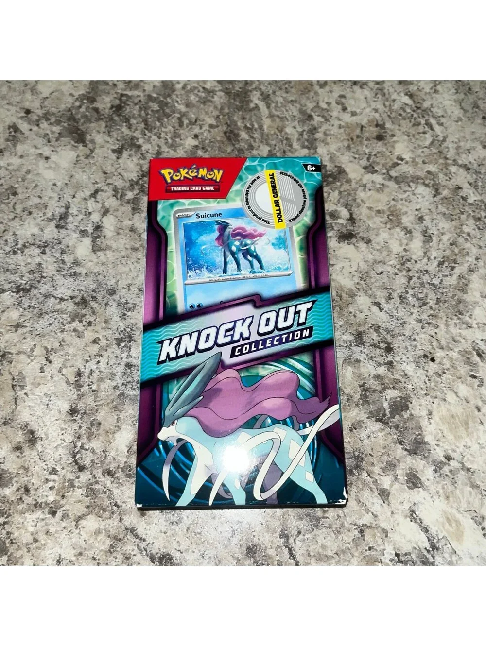 Pokemon TCG Knock Out Collections- Suicune & Kyroge, Booster Packs Bundle, New